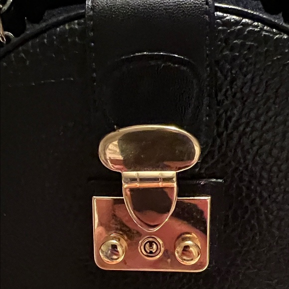 Dooney & Bourke Black Round Crossbody Bag - Picture 4 of 12